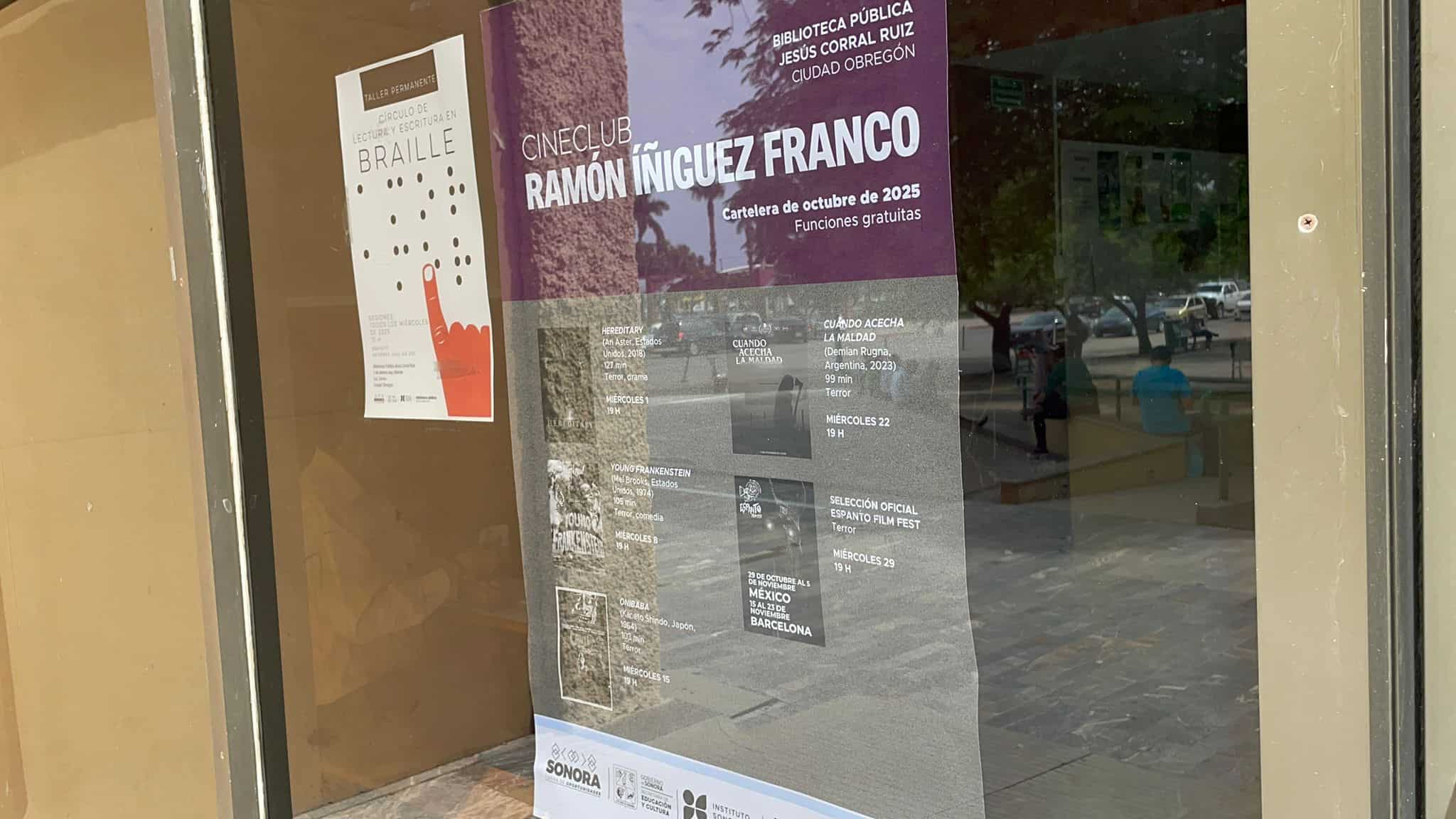 Exhibirán cortometrajes independientes de terror en Biblioteca Pública