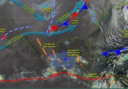 Frente frio 8 dejará heladas y lluvias en estos estados de México