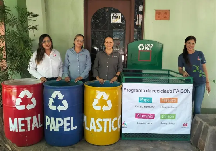 Empresas se han sumado a reciclaje: Jalo por Obregón