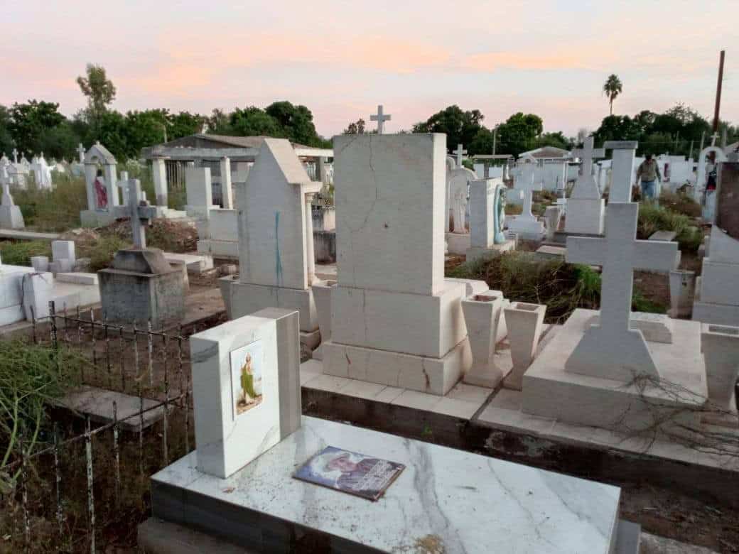 Panteón de Etchojoa saturado, solo hay 40 lotes disponibles