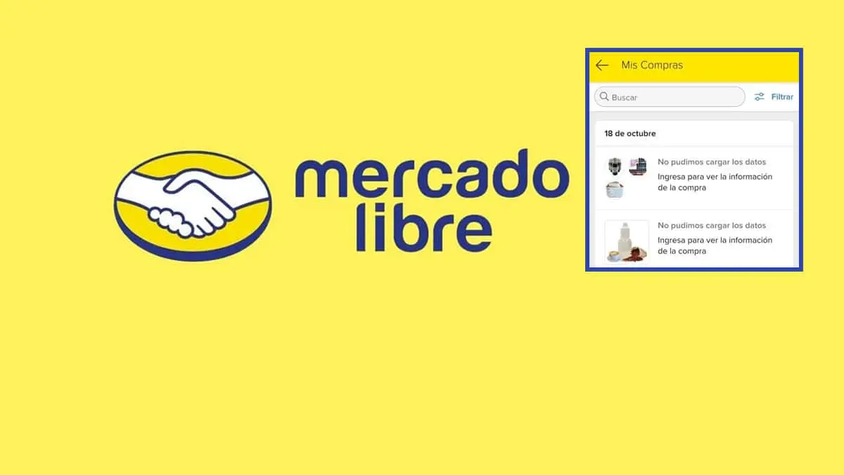 Mercado Libre presenta fallas este lunes 20 de octubre.