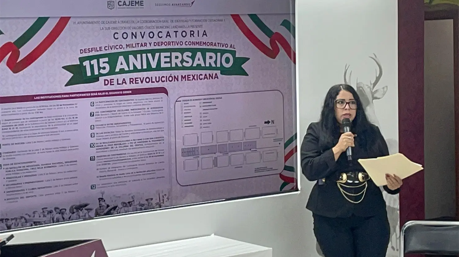 Lanzan convocatorias para desfile por la Revolución Mexicana y Ciudadano Distinguido 2025