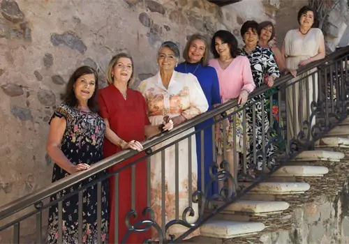 Amigas de la infancia se reúnen para celebrar el cumpleaños de Mazú Campoy