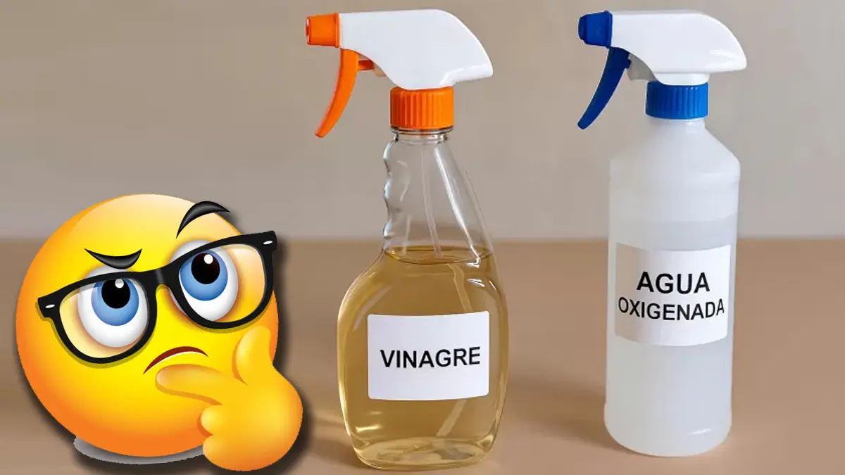 ¿Qué usos tiene la mezcla de vinagre con agua oxigenada? Aquí te lo explicamos