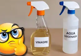 ¿Qué usos tiene la mezcla de vinagre con agua oxigenada? Aquí te lo explicamos
