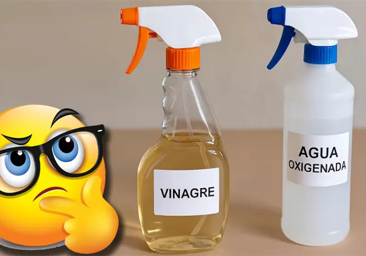 ¿Qué usos tiene la mezcla de vinagre con agua oxigenada? Aquí te lo explicamos