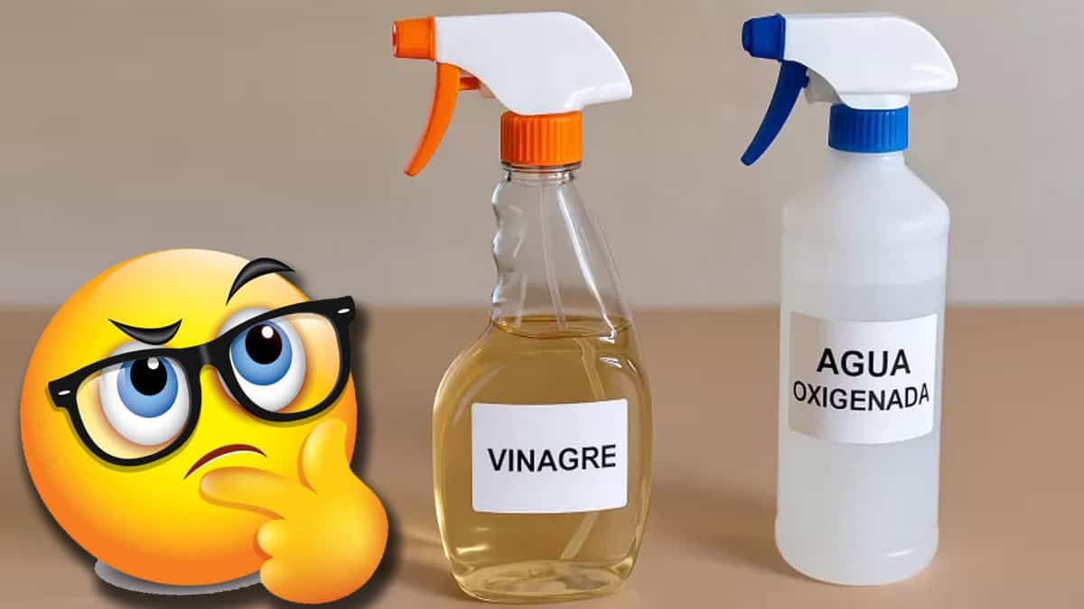 ¿Qué usos tiene la mezcla de vinagre con agua oxigenada? Aquí te lo explicamos