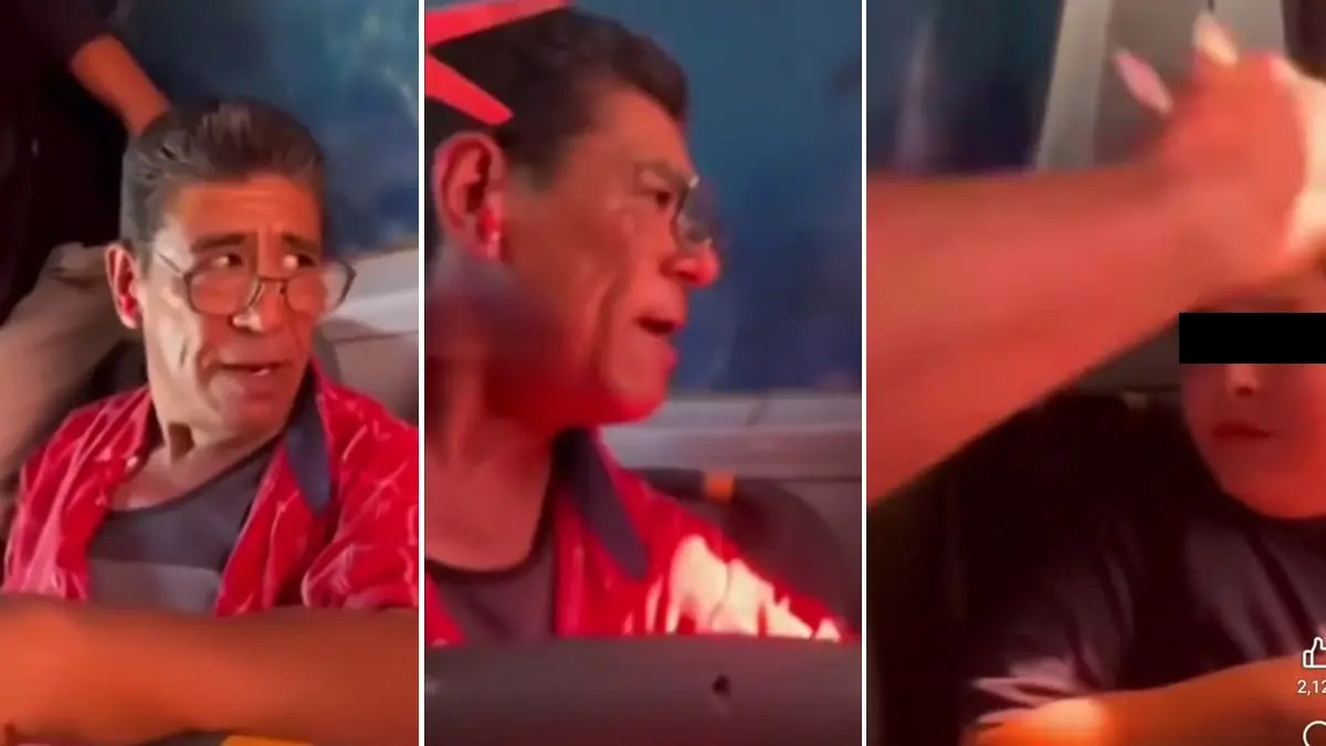 VIDEO | Hombre agrede a un estudiante en un camión... 3 doritos después...