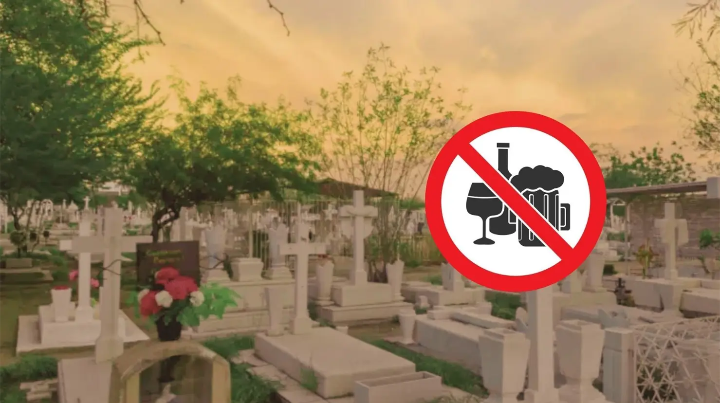Prohíben ingreso de bebidas alcohólicas en panteones de Hermosillo durante el Día de Muertos
