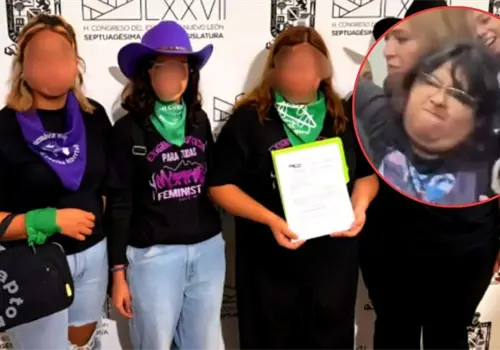 Activistas buscan justicia por mujer expulsada de vagón en Metro de Monterrey