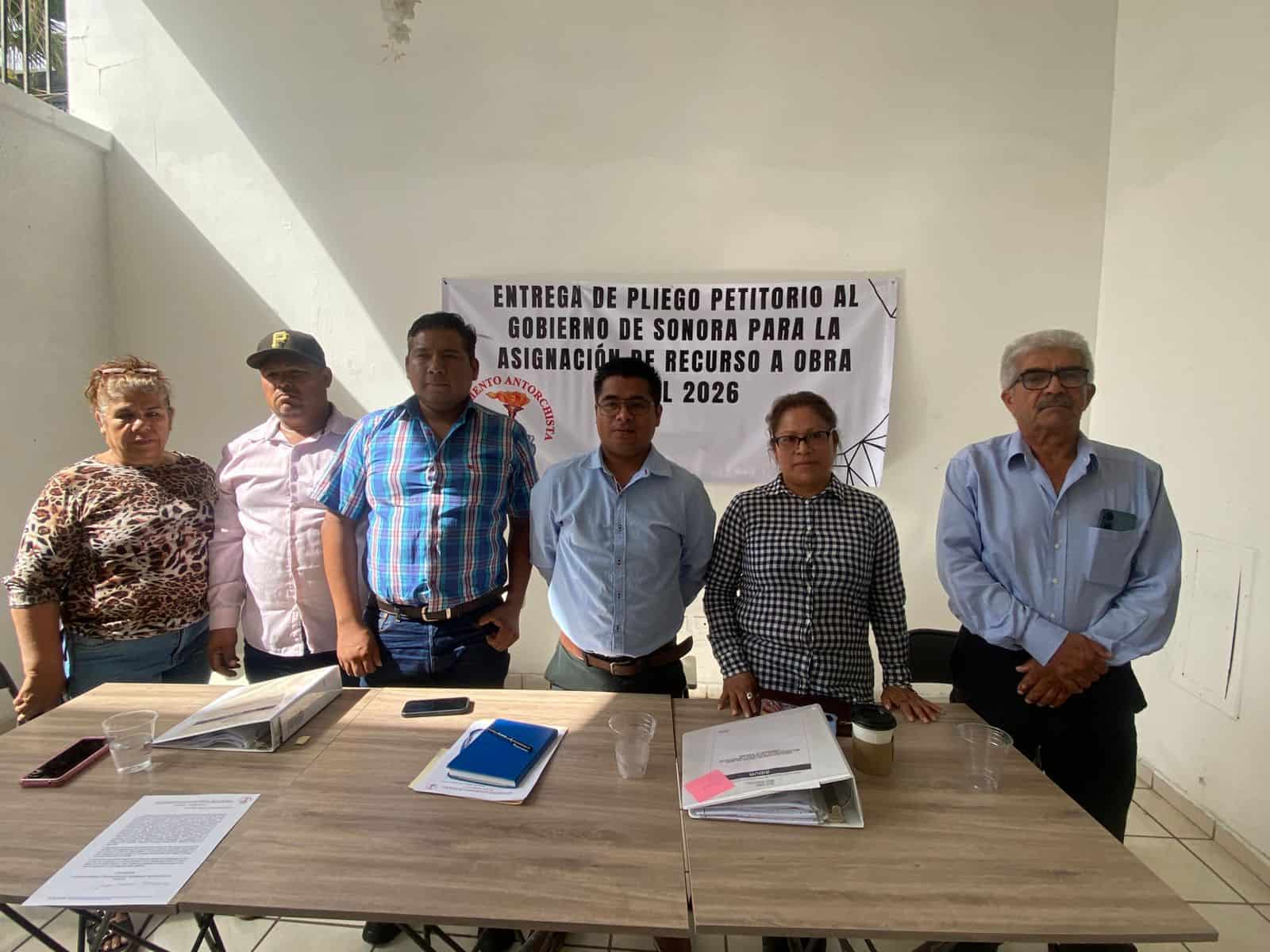 Movimiento Antorchista pide servicios básicos