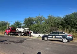 Se reporta fuerte accidente al norte de Ciudad Obregón