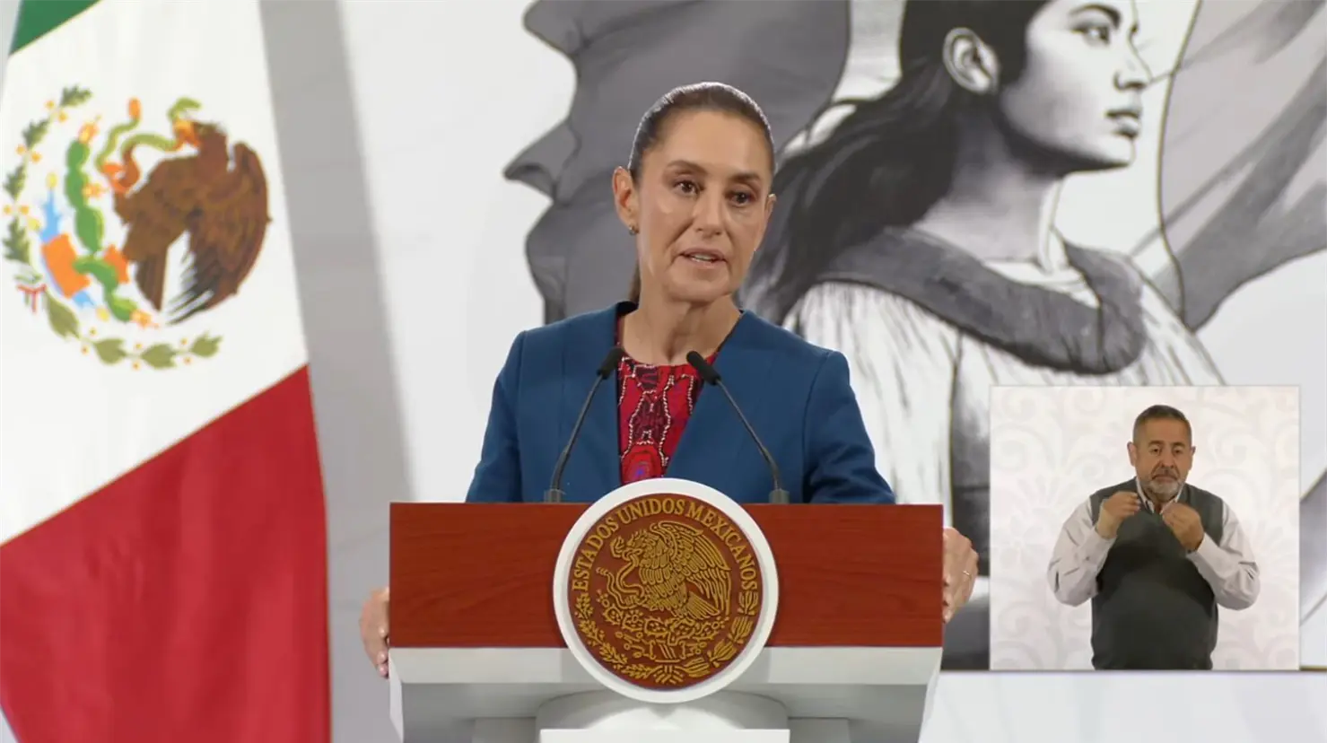 Gobierno de Sheinbaum informa saldo de 78 muertos por lluvias y casi 100 comunidades aisladas