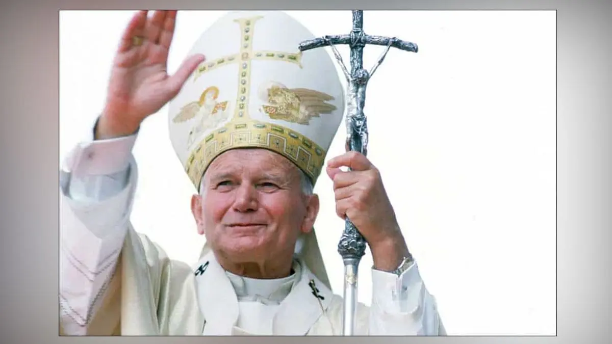 San Juan Pablo II,  patrono de la juventud y la familia. Fotos: ACI PRENSA.