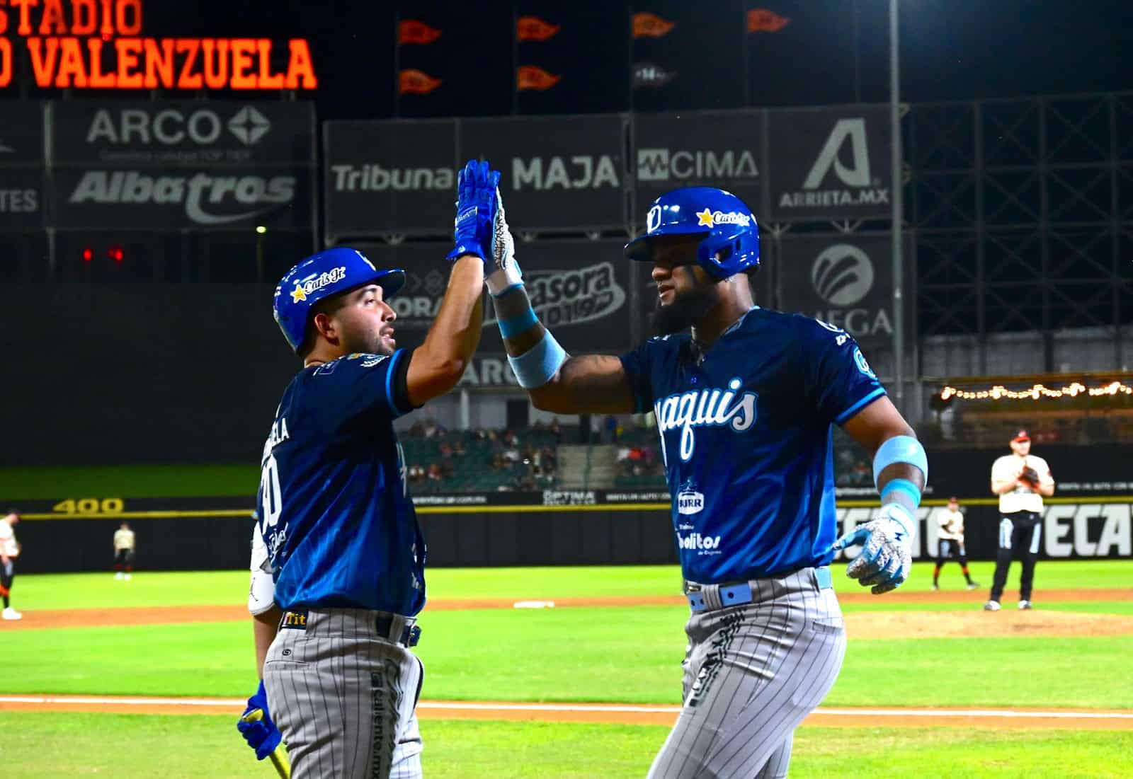 Récord y triunfo para Yaquis sobre Naranjeros