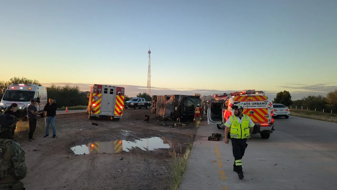 Detienen al segundo chofer responsable del accidente de autobús Tufesa en Sonora