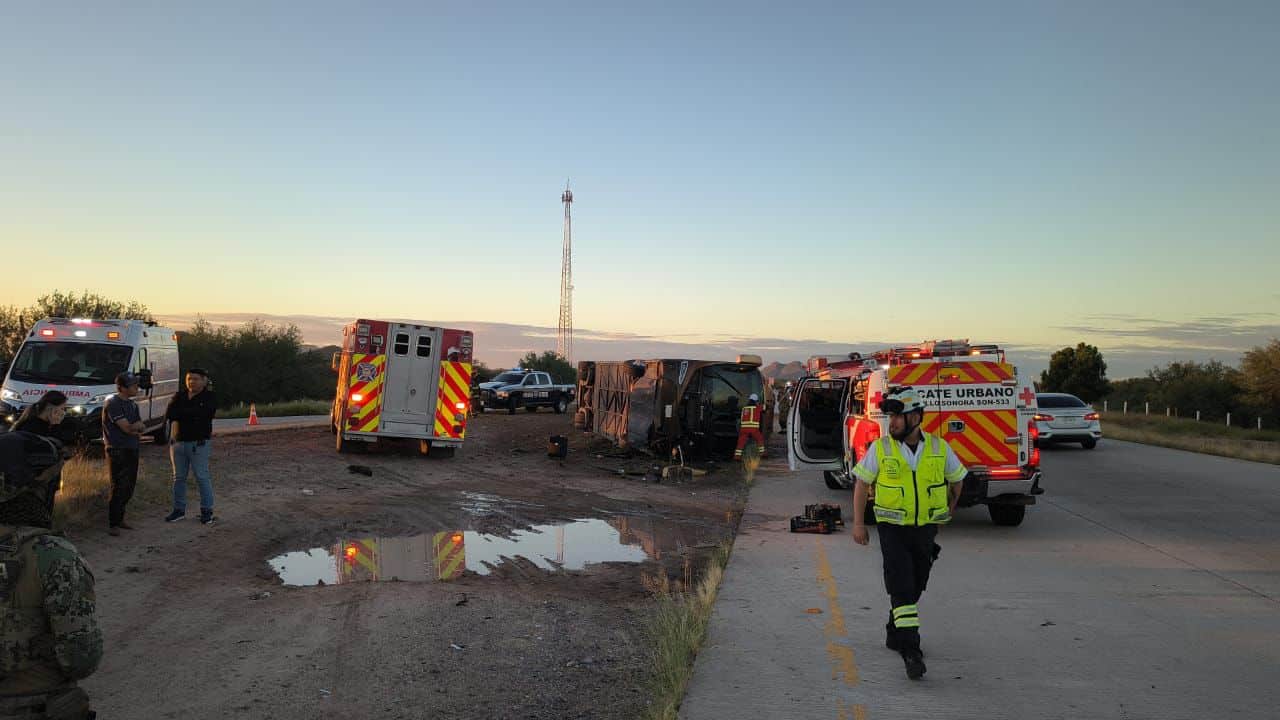 Detienen al segundo chofer responsable del accidente de autobús Tufesa en Sonora