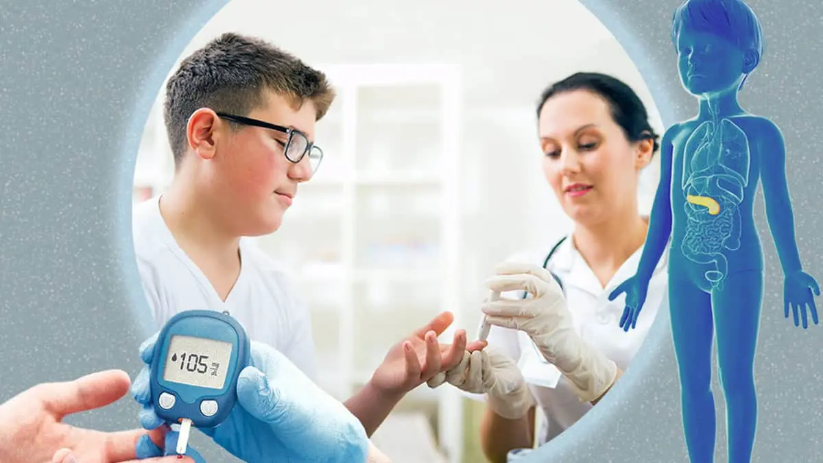 Este tipo de diabetes afecta únicamente a niños y adolescentes por una característica. Te contamos