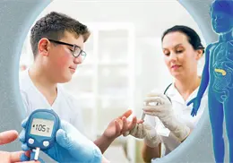 Este tipo de diabetes afecta únicamente a niños y adolescentes por una característica. Te contamos