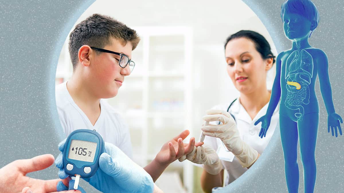 Este tipo de diabetes afecta únicamente a niños y adolescentes por una característica. Te contamos