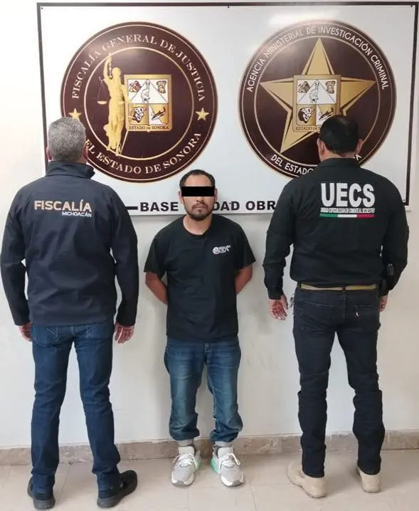 Presunto secuestrador buscado en Michoacán "cae" en Ciudad Obregón