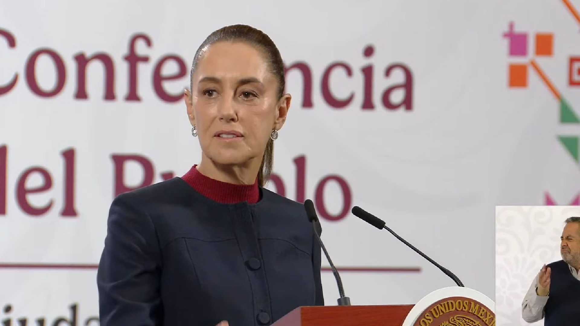 Sheinbaum rechaza ataques de Estados Unidos contra embarcaciones en aguas internacionales