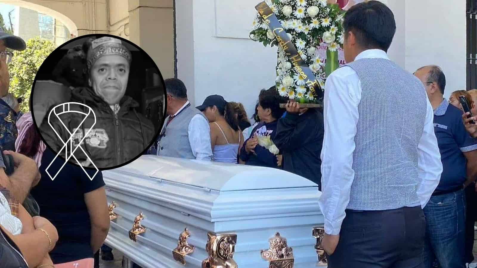 Dan último adiós a Medio Metro Original en Puebla; familiares y amigos piden justicia por su muerte