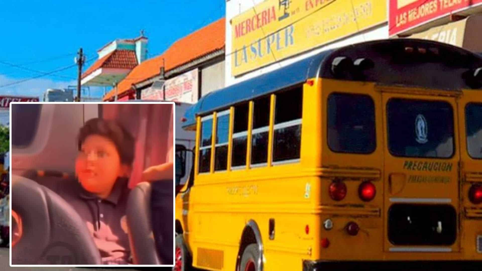 Niño de 13 años habla tras sufrir agresión y bullying de un adulto en camión de Mexicali