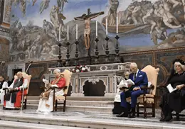 El Papa y los Reyes de Reino Unido rezan juntos después de 500 años
