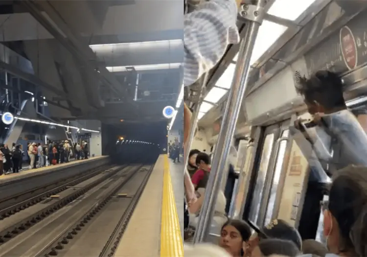 VIDEO | Hombre muere al colgarse de tren ligero de Guadalajara