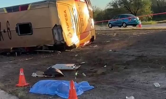 Imputados conductores del autobús Tufesa por accidente en Sonora