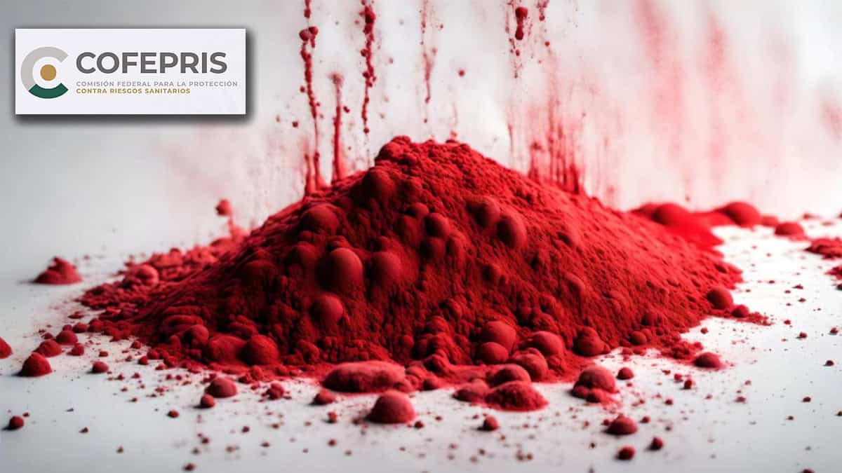 Este colorante estará prohibido en México. Supera tres veces los límites de consumo seguro
