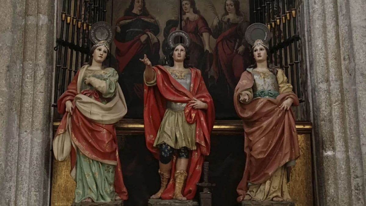 Santoral de hoy, 27 de octubre: historia y legado de los hermanos mártires Vicente, Sabina y Cristeta