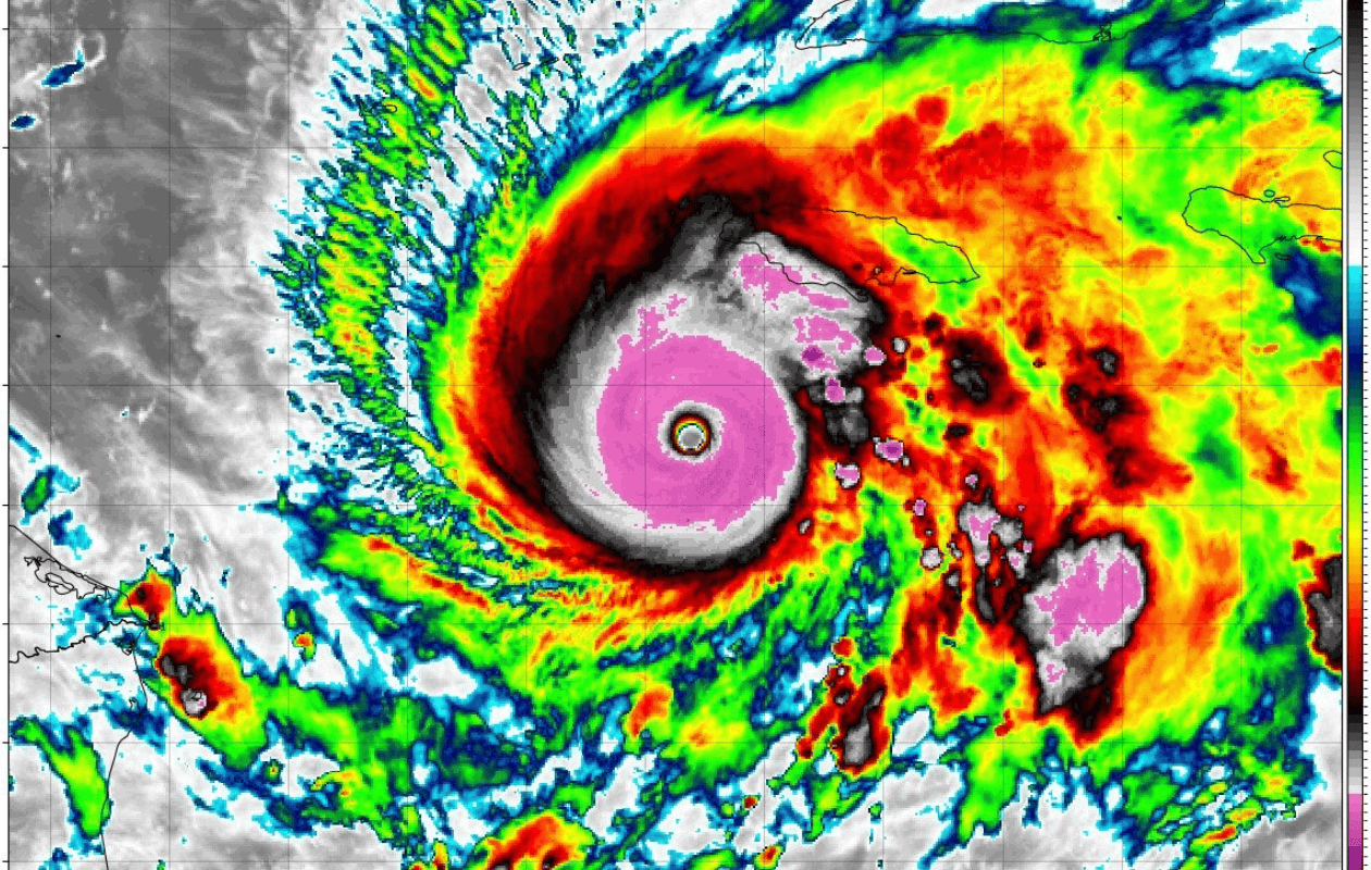Huracán Melissa podría dejar daños por 19 mil millones de dólares en Jamaica y Cuba