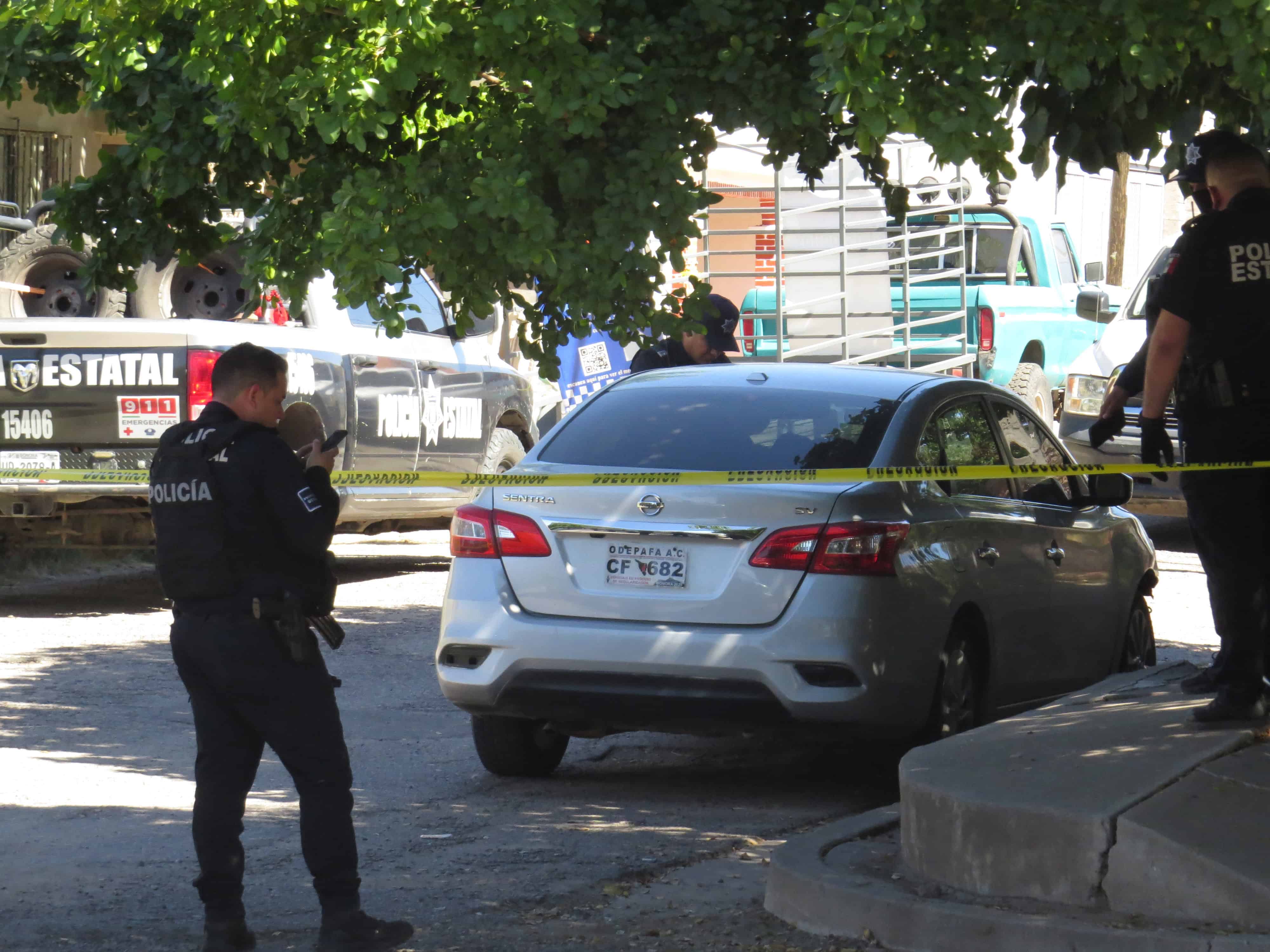 Persiguen y balean a chofer al norte de Ciudad Obregón