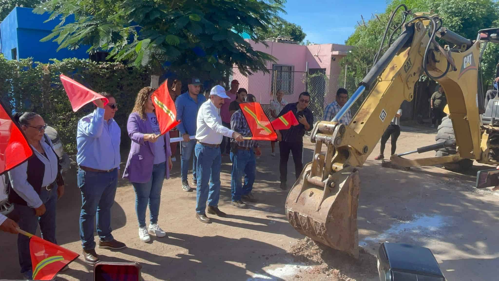 Sigue la rehabilitación de calles en Ciudad Obregón