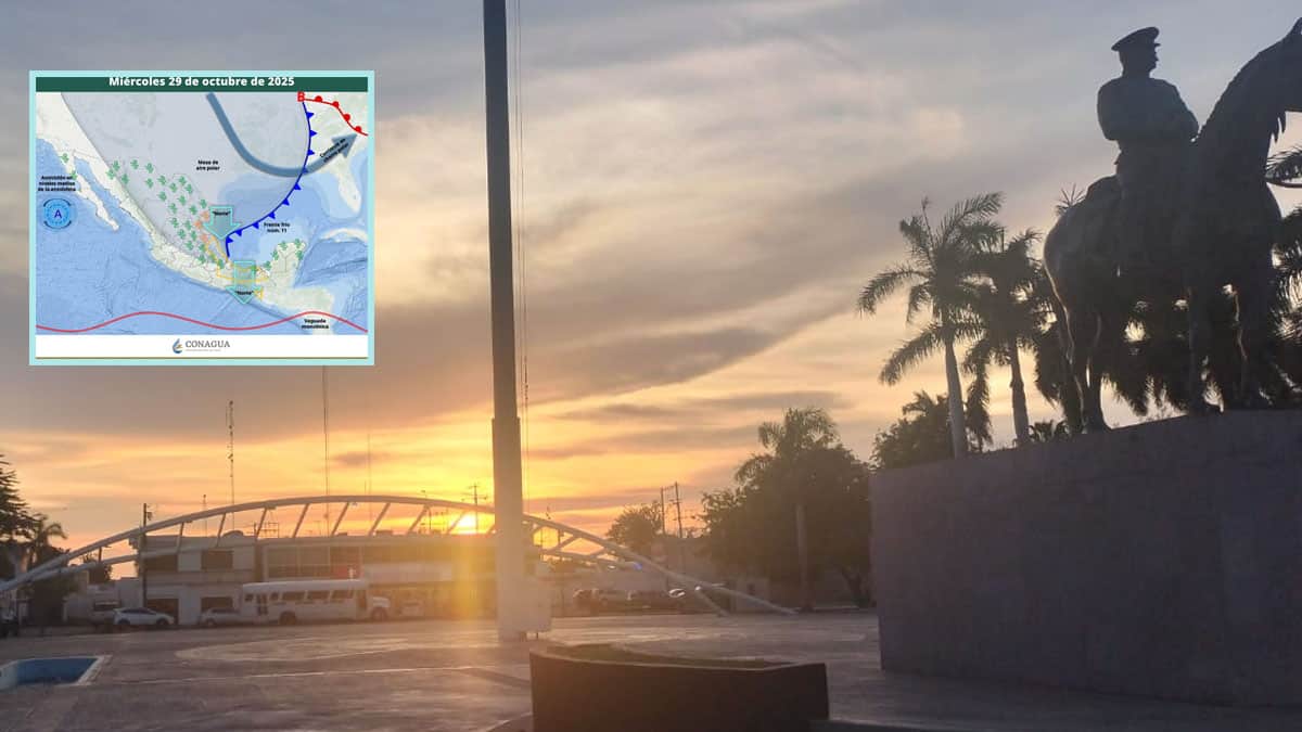 Clima en Sonora hoy, 29 de octubre: Descenso  de temperatura y fuertes vientos en el norte del estado