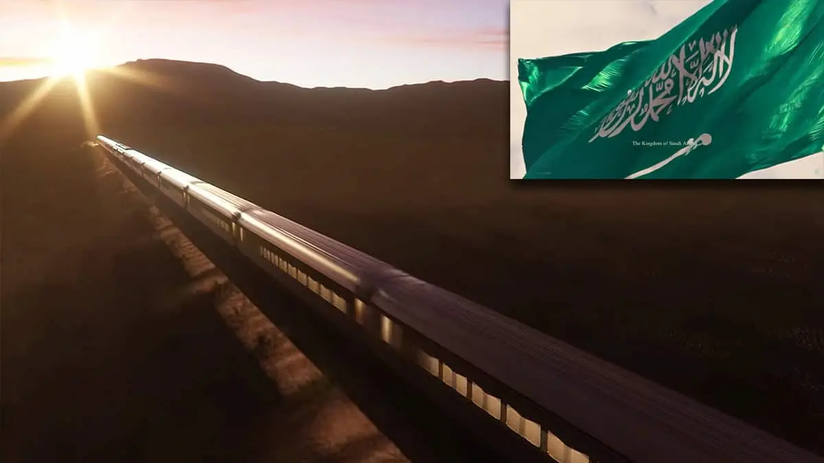 VIDEO | Arabia Saudita presenta al mundo su primer tren de superlujo. ¡Vaya que lo es!