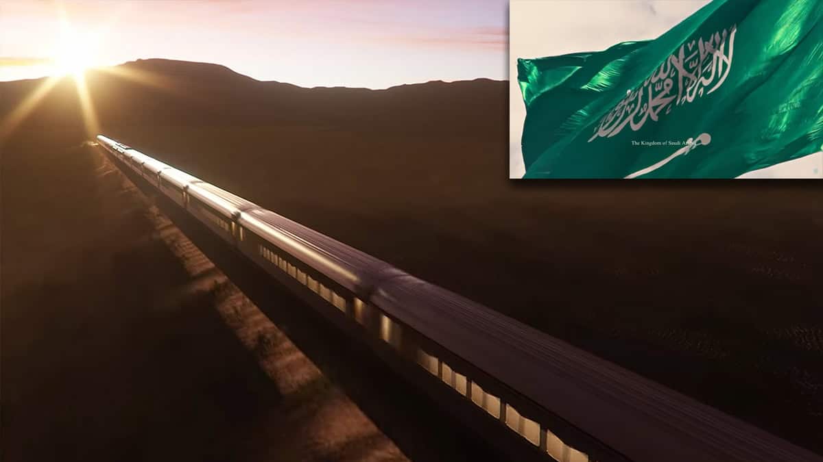 VIDEO | Arabia Saudita presenta al mundo su primer tren de superlujo. ¡Vaya que lo es!
