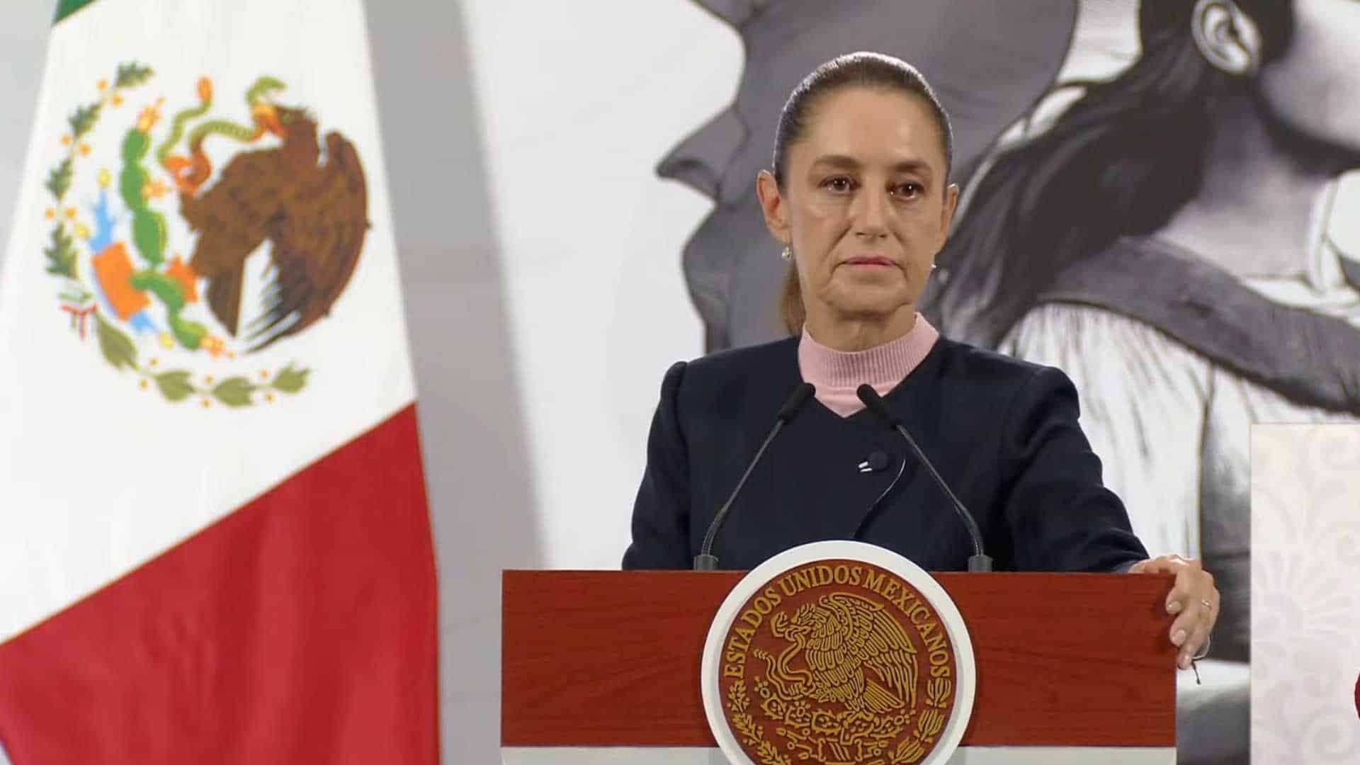 México no es piñata de nadie: Sheinbaum responde a suspensión de rutas del AIFA hacia EU