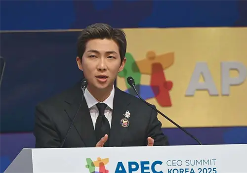 RM de BTS hace historia en la APEC 2025 como el primer artista de K-Pop en dar un discurso ante líderes mundiales