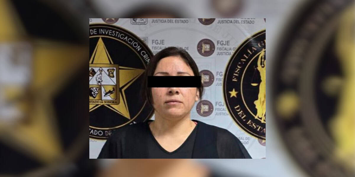 Tras las rejas, mujer acusada de extorsión en Nogales