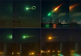 VIDEO | Extraño meteorito surca el cielo matutino de Moscú generando pánico VIDEO | Extraño meteorito surca el cielo matutino de Moscú generando pánico