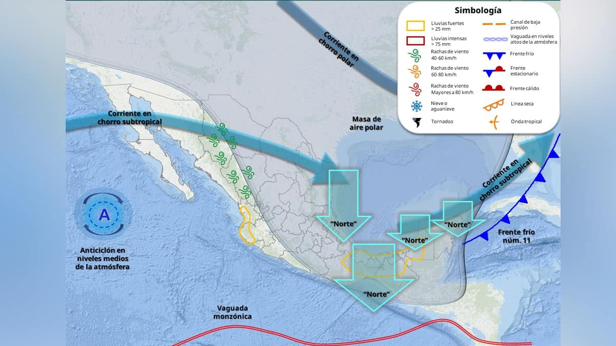 Clima en Sonora hoy, 30 de octubre: Masa de aire polar permanece en la entidad