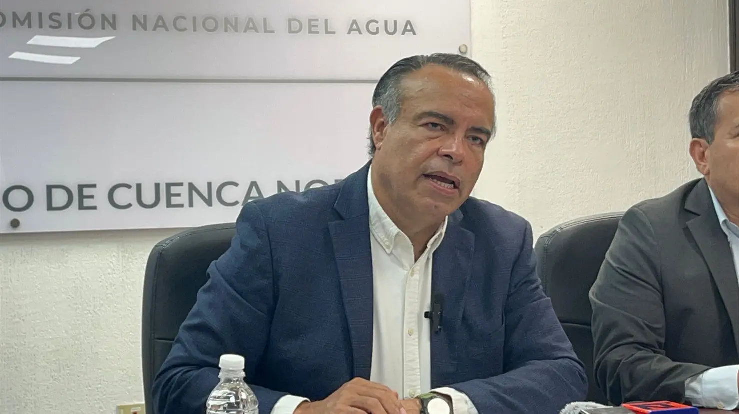 Rodolfo Castro Valdez, titular de la Comisión Nacional del Agua (Conagua) en Sonora