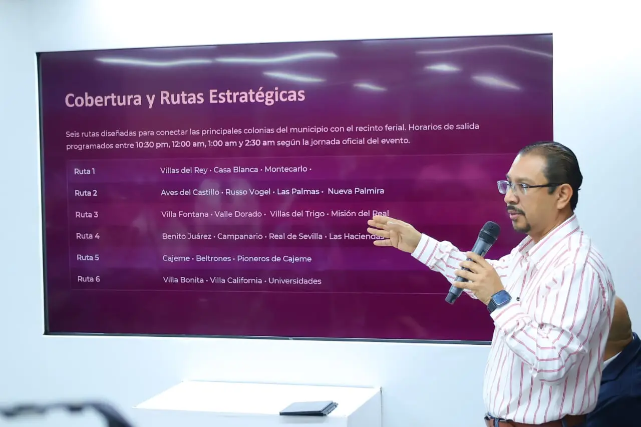 Expofest Cajeme 2025: habrá autobuses con horarios nocturnos para quienes asistan