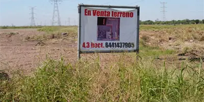 Malbaratan terrenos en el Valle del Yaqui Malbaratan terrenos en el Valle del Yaqui