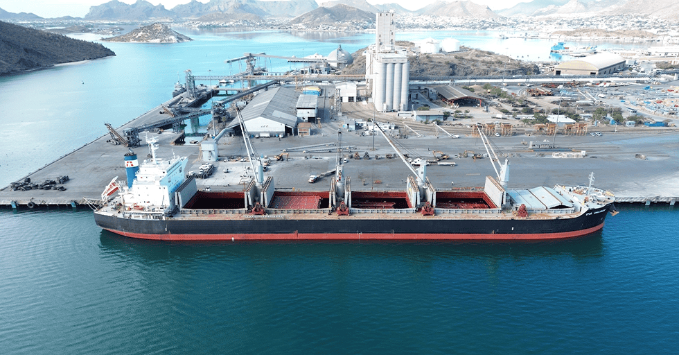 Puerto de Guaymas disminuyó operación de carga