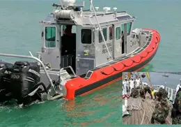 Rescatan a 28 personas en altamar, frente a costas de Sinaloa; 27 son menores de edad Rescatan a 28 personas en altamar, frente a costas de Sinaloa; 27 son menores de edad