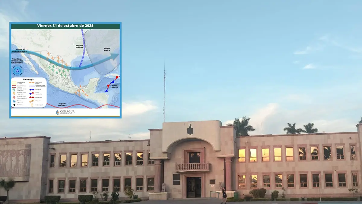 Clima en Sonora hoy, 31 de octubre: Flujo de humedad podría ocasionar lluvias en el sur del estado